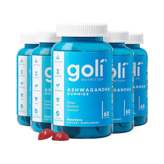 Goli Trio Pack: Ashwagandha Gummies