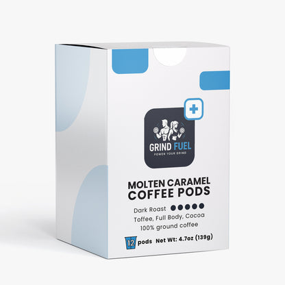 Molten Caramel Coffee Pods (Dark Roast)