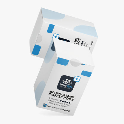 Molten Caramel Coffee Pods (Dark Roast)