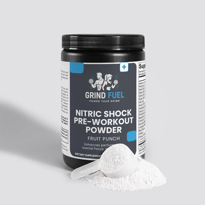 Nitric Shock Pre-Workout Powder (Fruit Punch)