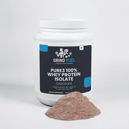 Pure3 100% Whey Protein Isolate (Chocolate)